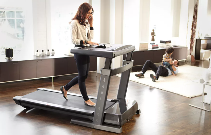 man on treadmill 